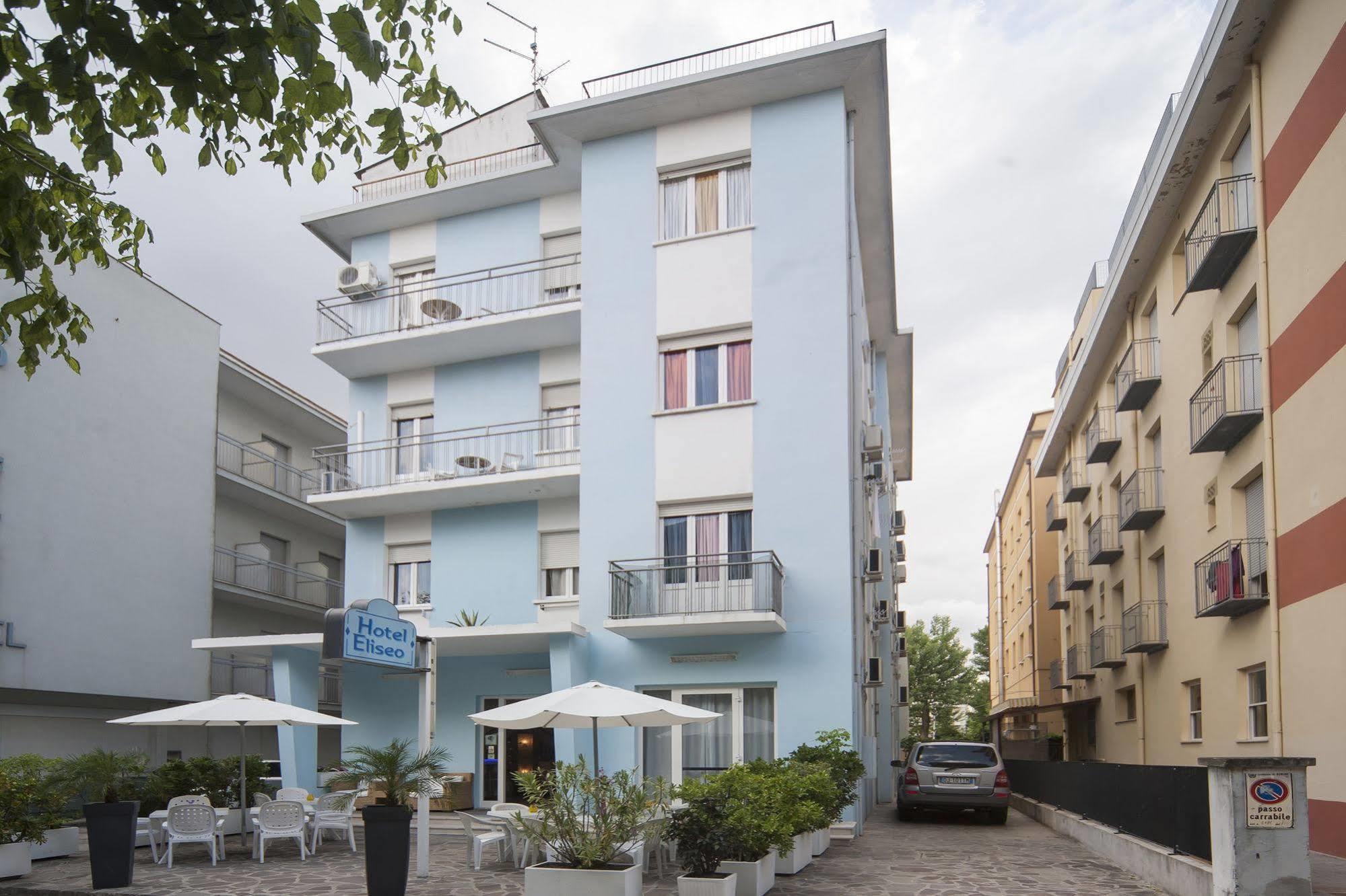 Hotel Eliseo Rimini Eksteriør bilde